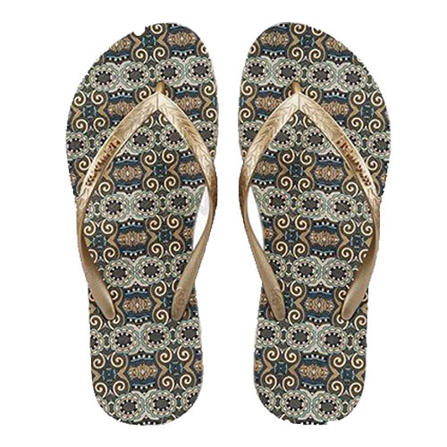 Hotmarzz | Ladies Slippers: (HM7028) Gold - Sports & Games
