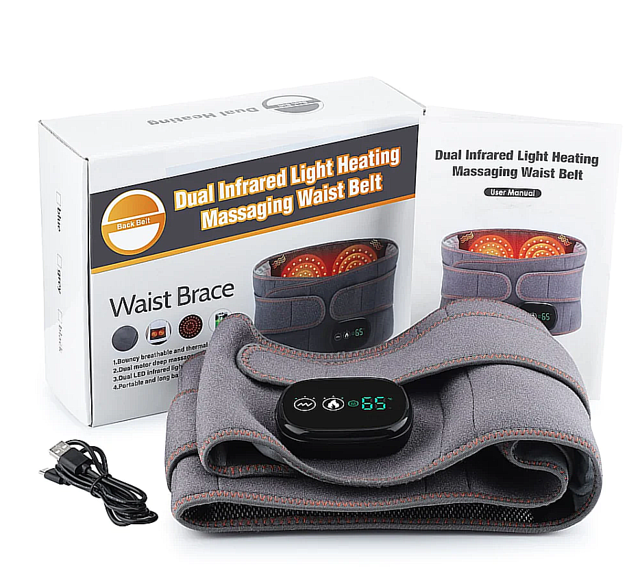 Heated Waist Massage Belt – HealthyBalance