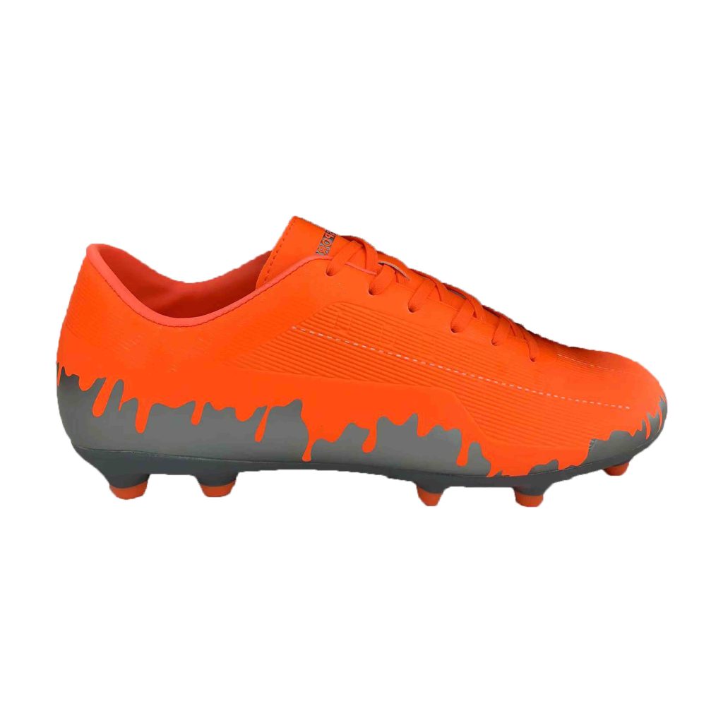 First Sport | Football Boots (2258) Orange | Grey - Sports & Games