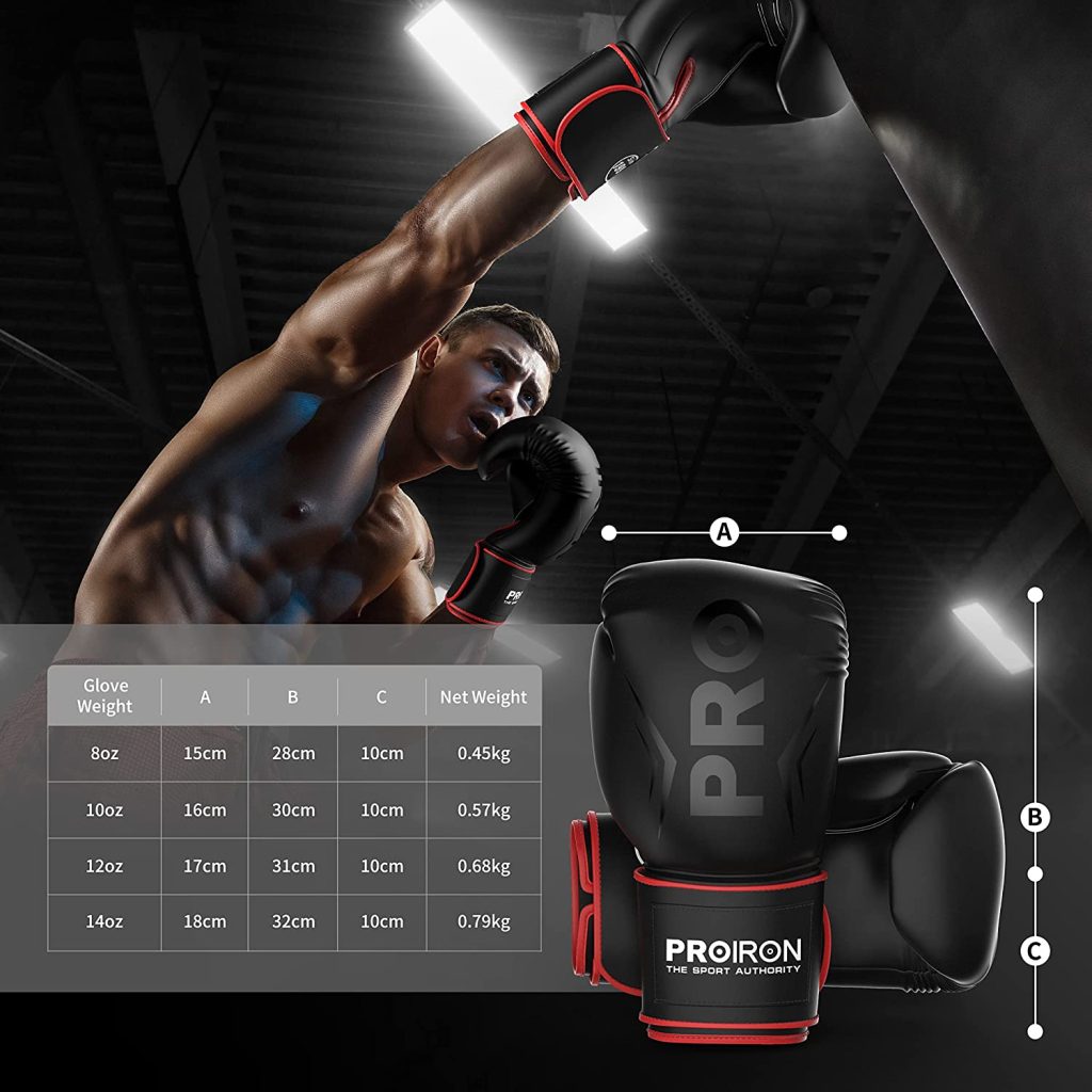 Pro Iron | Boxing Gloves (PRO-QJST02) - Sports & Games